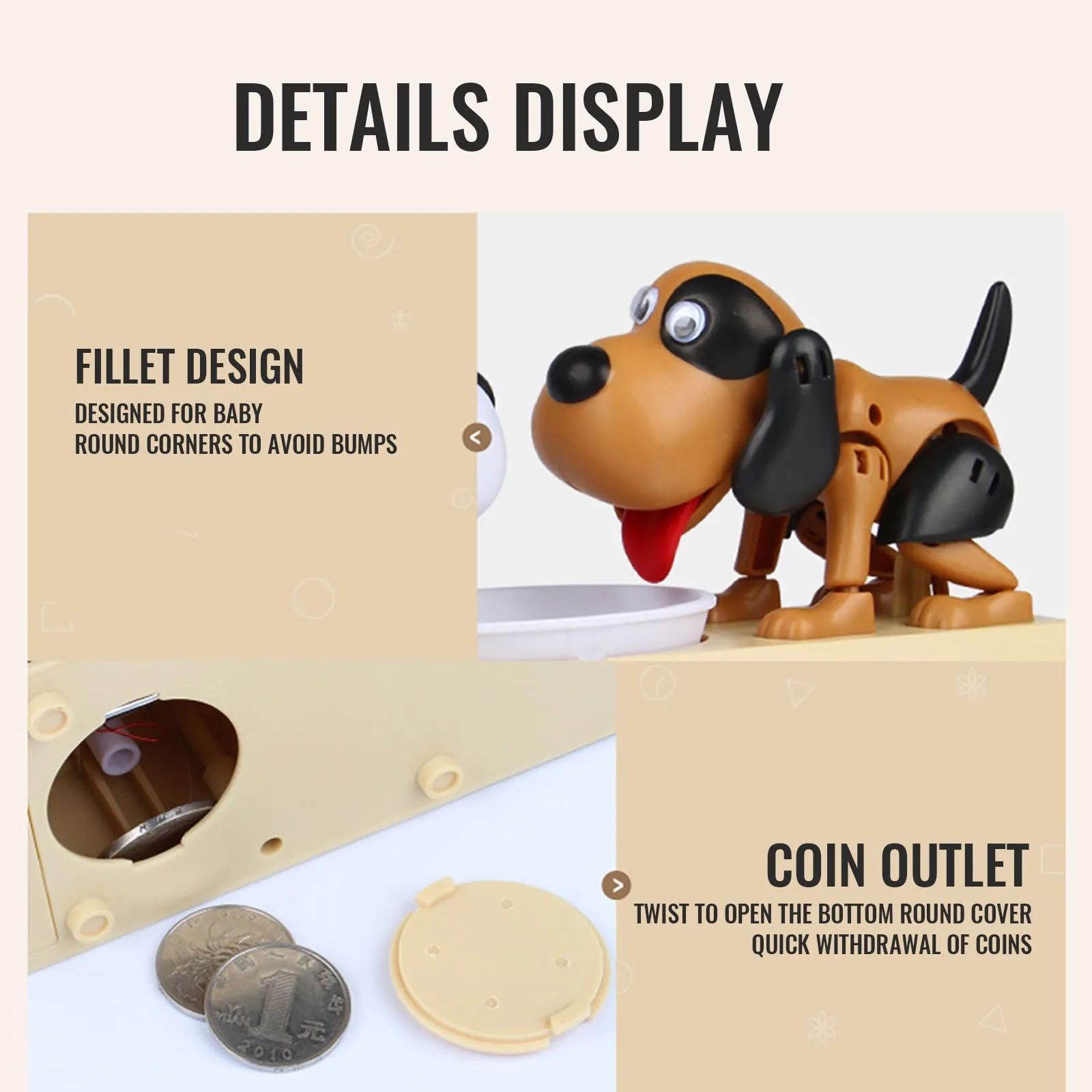 Money Saving Box Creative Plastic Kids Gift Automated Money Boxes Electronic Piggy Banks Cartoon Robotic Dog Steal Coin Bank
Money Saving Box Creative Plastic Kids Gift Automated Money Boxes Electronic Piggy Banks Cartoon Robotic Dog Steal Coin Bank