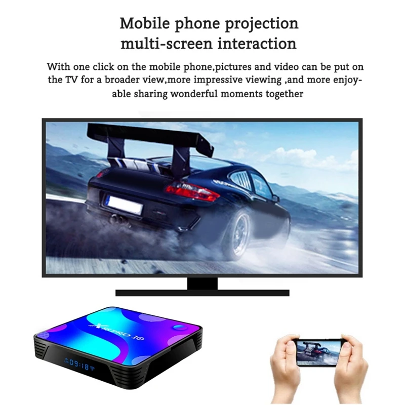 Android 10.0 X88 PRO 10 TV Box RK3318 4K Google Store Netflix Youtube Max 2GB RAM 16GB ROM
Android 10.0 X88 PRO 10 TV Box RK3318 4K Google Store Netflix Youtube Max 2GB RAM 16GB ROM