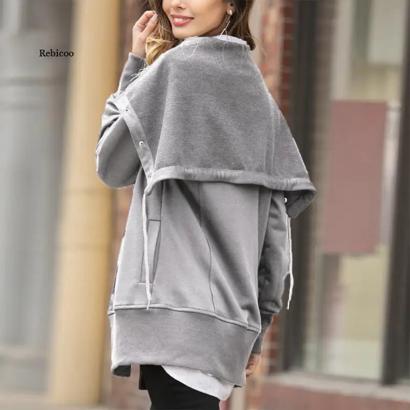 Women Autumn Winter Oversized Hoodies Long Sleeve Sweatshirt Womens Zipper Fashion Outerwear Jacket Coat Sudadera Mujer
Women Autumn Winter Oversized Hoodies Long Sleeve Sweatshirt Womens Zipper Fashion Outerwear Jacket Coat Sudadera Mujer