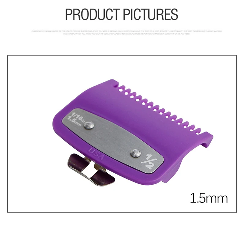2PCS/Set 1.5/4.5mm Hair Clipper Limit-Trimmer Cutting Guide Comb Guards for Wahl
2PCS/Set 1.5/4.5mm Hair Clipper Limit-Trimmer Cutting Guide Comb Guards for Wahl