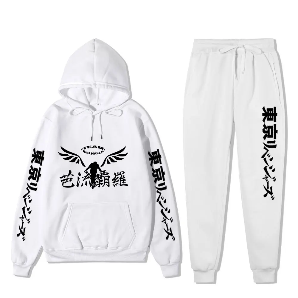 2021 Autumn Winter Sports Suit Anime Tokyo Revengers Sweater Sweatpants Men Fashion Street Hip Hop Suit Print Clothing Unisex
2021 Autumn Winter Sports Suit Anime Tokyo Revengers Sweater Sweatpants Men Fashion Street Hip Hop Suit Print Clothing Unisex