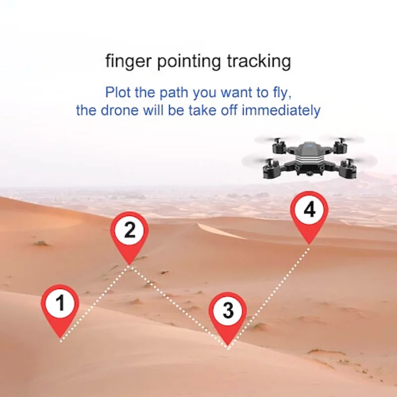 LS11 Mini 4K Drone HD Camera VR 3D GPS APP Control WiFi Fpv Air Pressure Altitude Hold Foldable Quadcopter RC Helicopter Toy Gif
LS11 Mini 4K Drone HD Camera VR 3D GPS APP Control WiFi Fpv Air Pressure Altitude Hold Foldable Quadcopter RC Helicopter Toy Gif