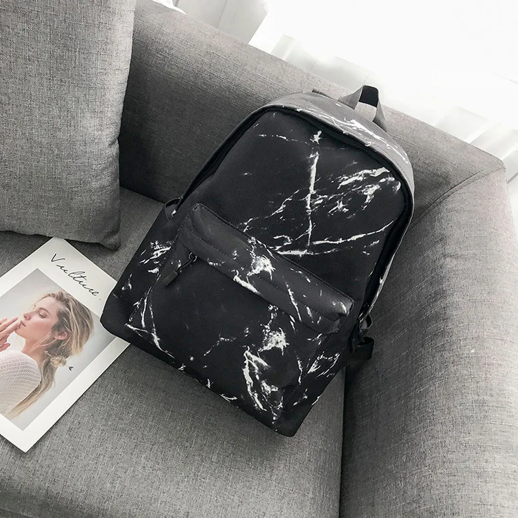 Women Shoulder Bag Fashion Campus Student Large Capacity School Bag Marble Pattern Backpacks for Girls Travel Rucksack Sac A Dos
Women Shoulder Bag Fashion Campus Student Large Capacity School Bag Marble Pattern Backpacks for Girls Travel Rucksack Sac A Dos