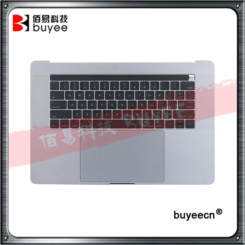 Оригинальные TopCases A1707 для Macbook Pro Retina 15 "A1707 palmest Top case US keyboard + Trackpad touchbar серебристо