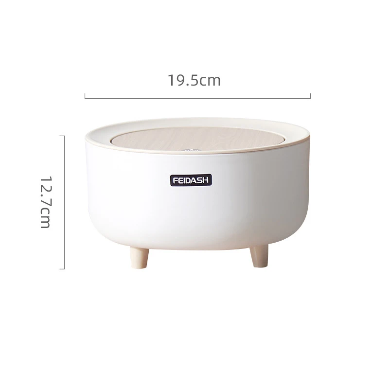 Large-Capacity Desktop Trash Can, Mini Desk Storage Trash Basket, Living Room And Bedroom Storage Box With Wooden Base
Large-Capacity Desktop Trash Can, Mini Desk Storage Trash Basket, Living Room And Bedroom Storage Box With Wooden Base