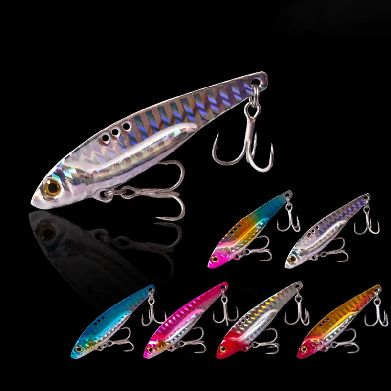 6Colors 3D Eyes Metal Vib Blade Lure 5/7.5/13/16/20G Sinking Vibration Baits Artificial Vibe for Bass Pike Perch Fishing
6Colors 3D Eyes Metal Vib Blade Lure 5/7.5/13/16/20G Sinking Vibration Baits Artificial Vibe for Bass Pike Perch Fishing