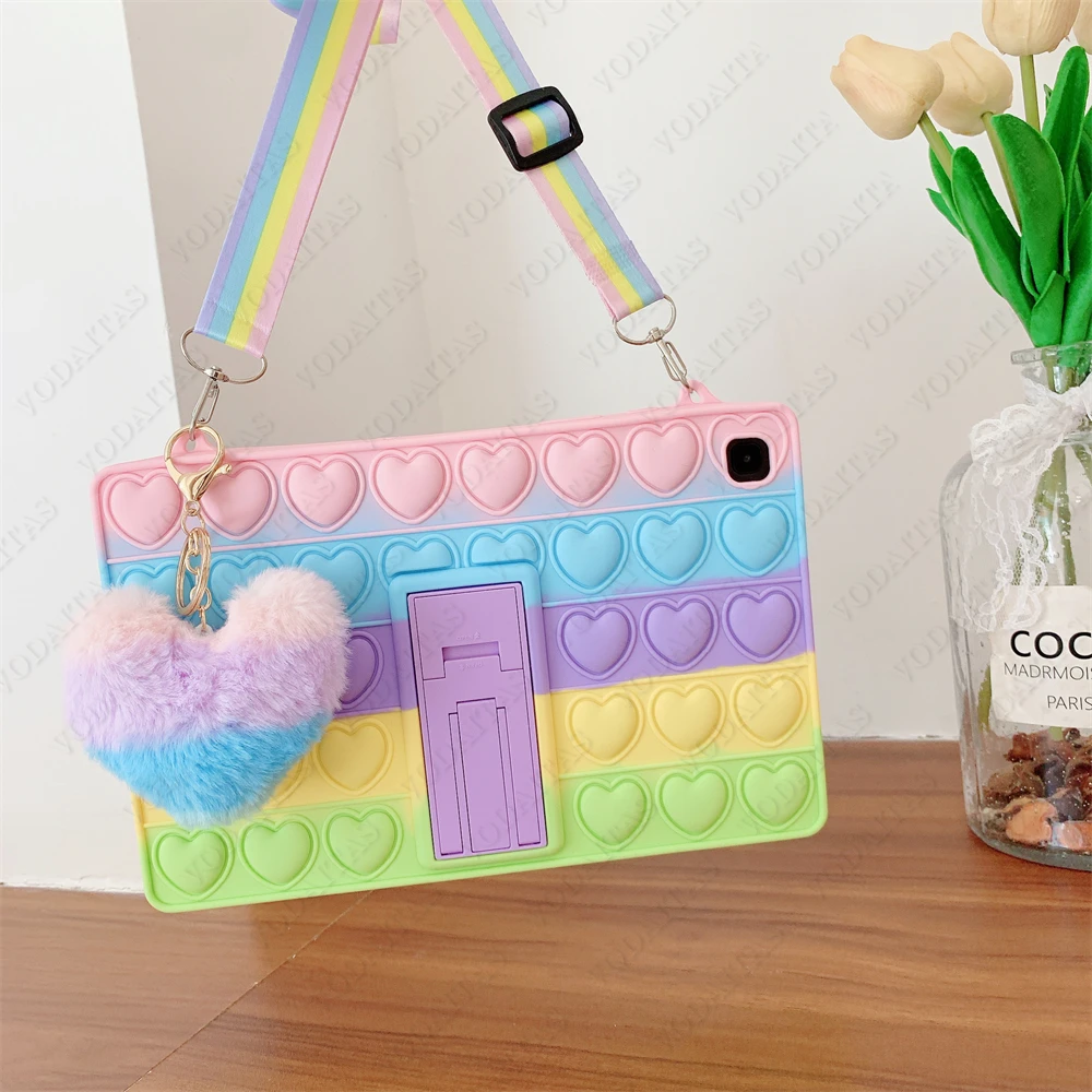 Kids Safe Silicon Cover For Samsung Galaxy Tab A7 10.4 T500 A 8.0 T290 A 10.1 T510 S6 Lite P610 8.7 T220 Relieve Stress Case
Kids Safe Silicon Cover For Samsung Galaxy Tab A7 10.4 T500 A 8.0 T290 A 10.1 T510 S6 Lite P610 8.7 T220 Relieve Stress Case