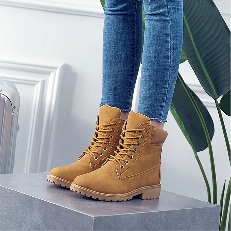 Women Boots 2019 New Snow Boots Autumn Winter Shoes Woman Flat Heel Boots Fashion Women Shoes For Martin Ankle Boots Botas Mujer
Women Boots 2019 New Snow Boots Autumn Winter Shoes Woman Flat Heel Boots Fashion Women Shoes For Martin Ankle Boots Botas Mujer