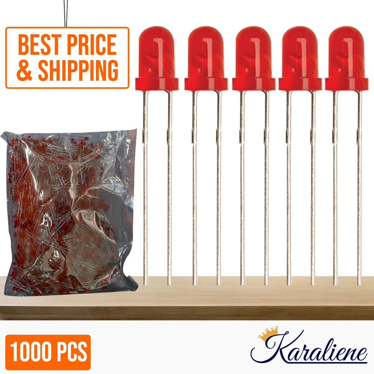 1000Pcs/Lot 3MM LED GREEN/ORANGE/RED/YELLOW/BLUE Color Light Super Bright 3mm LED Diode Light Assorted Kit Diy Electronic
1000Pcs/Lot 3MM LED GREEN/ORANGE/RED/YELLOW/BLUE Color Light Super Bright 3mm LED Diode Light Assorted Kit Diy Electronic