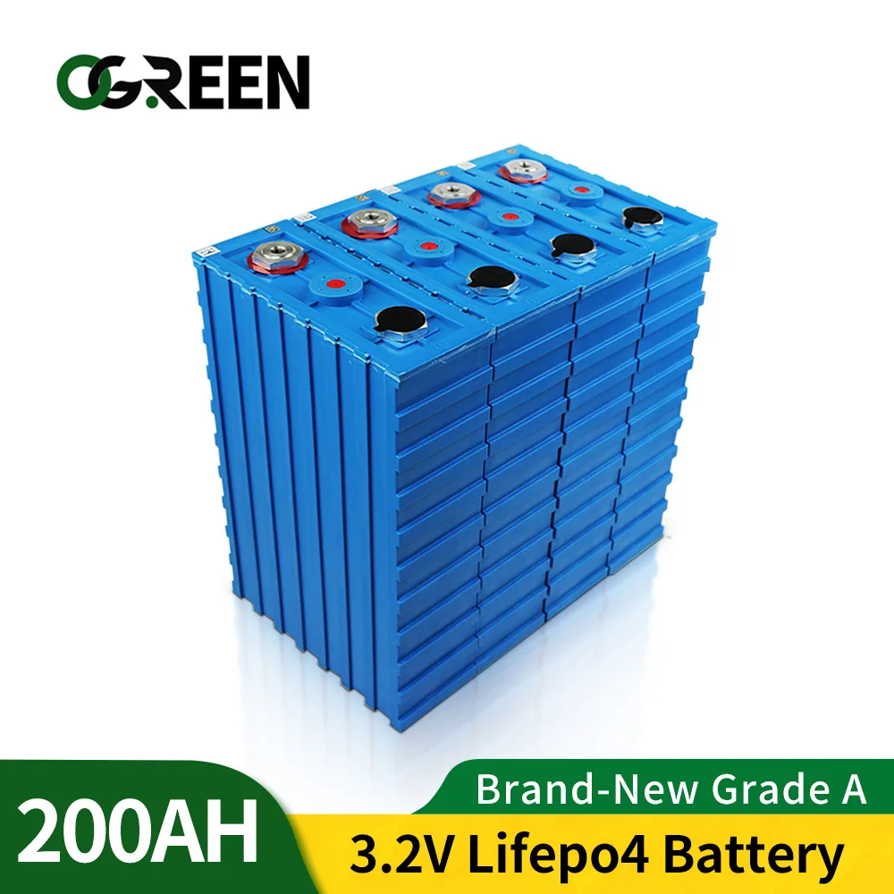 Ogreen защиты 3 2 V Батарея 16 шт. 200Ah lifepo4 пакет CALB литий железо фосфатных аккумуляторов