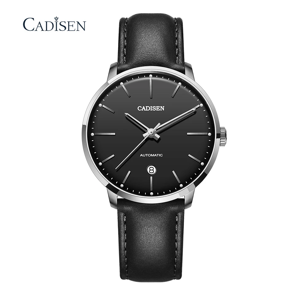 NEW CADISEN Watch Men Brand Luxury Watches Black Automatic Mechanical Stainless Steel Waterproof Business Sport Watch relogio
NEW CADISEN Watch Men Brand Luxury Watches Black Automatic Mechanical Stainless Steel Waterproof Business Sport Watch relogio