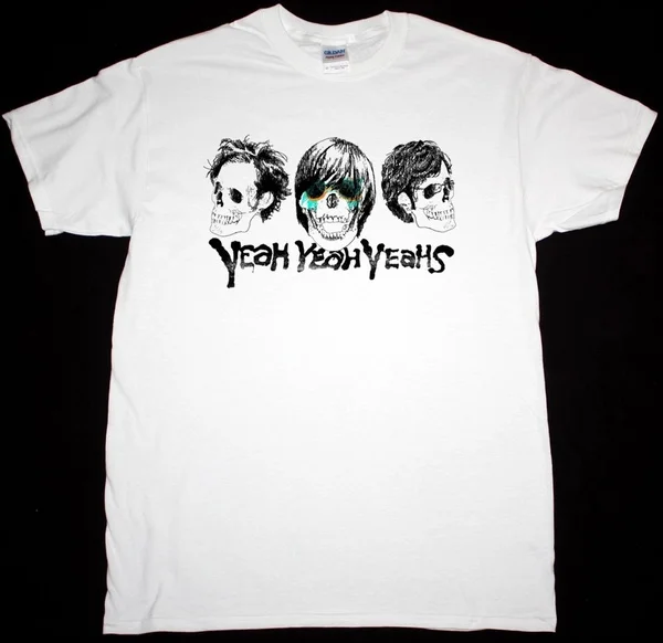 Men's Fashion T-Shirt YEAH YEAH YEAHS SKULLS INDIE KAREN O AND THE KIDS RARE DESIGN T-SHIRT
Men's Fashion T-Shirt YEAH YEAH YEAHS SKULLS INDIE KAREN O AND THE KIDS RARE DESIGN T-SHIRT