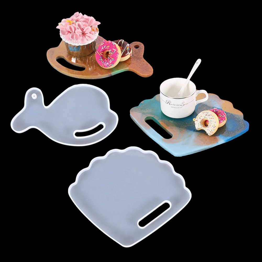 Scallop Dolphin Coaster Silicone Resin Mold DIY Craft Table Tray Decoration Jewelry Casting Tools
Scallop Dolphin Coaster Silicone Resin Mold DIY Craft Table Tray Decoration Jewelry Casting Tools