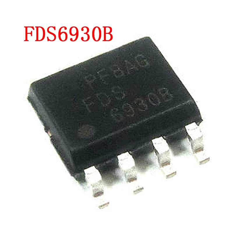 10 шт./лот FDS6930B FDS6930 лапками углублением SOP 8|Аксессуары для батарей и ЗУ| |