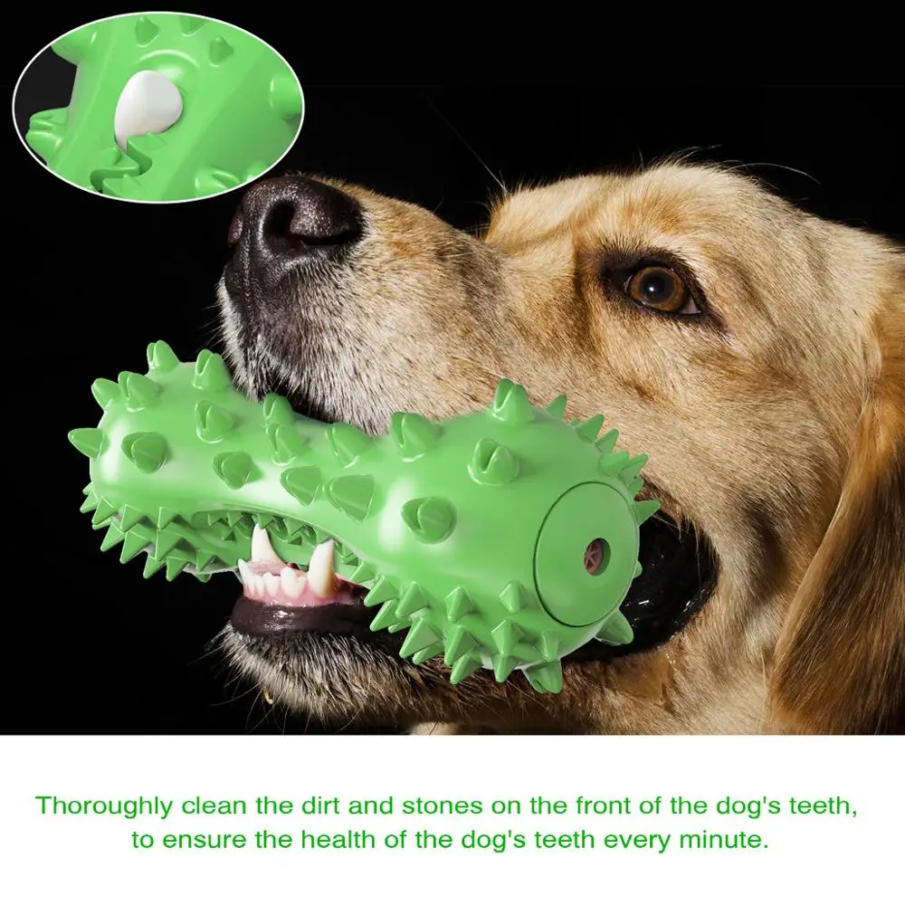 Dog Molar Toothbrush Interactive Voice Toys Chew Clean Teeth Safe Elasticity Soft TPR Puppy Dental Extra-Tough Cleaning Toy
Dog Molar Toothbrush Interactive Voice Toys Chew Clean Teeth Safe Elasticity Soft TPR Puppy Dental Extra-Tough Cleaning Toy