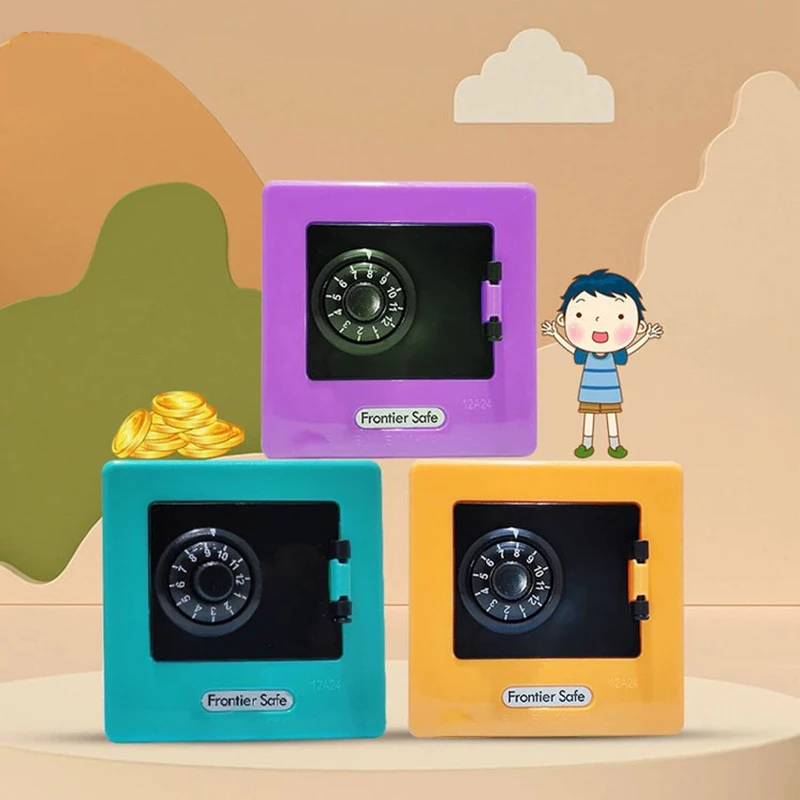 Retro ATM Rotating Password Bank Money Box Cash Coins Saving Box ATM Bank Safe Box Automatic Deposit Banknote Christmas Gift
Retro ATM Rotating Password Bank Money Box Cash Coins Saving Box ATM Bank Safe Box Automatic Deposit Banknote Christmas Gift