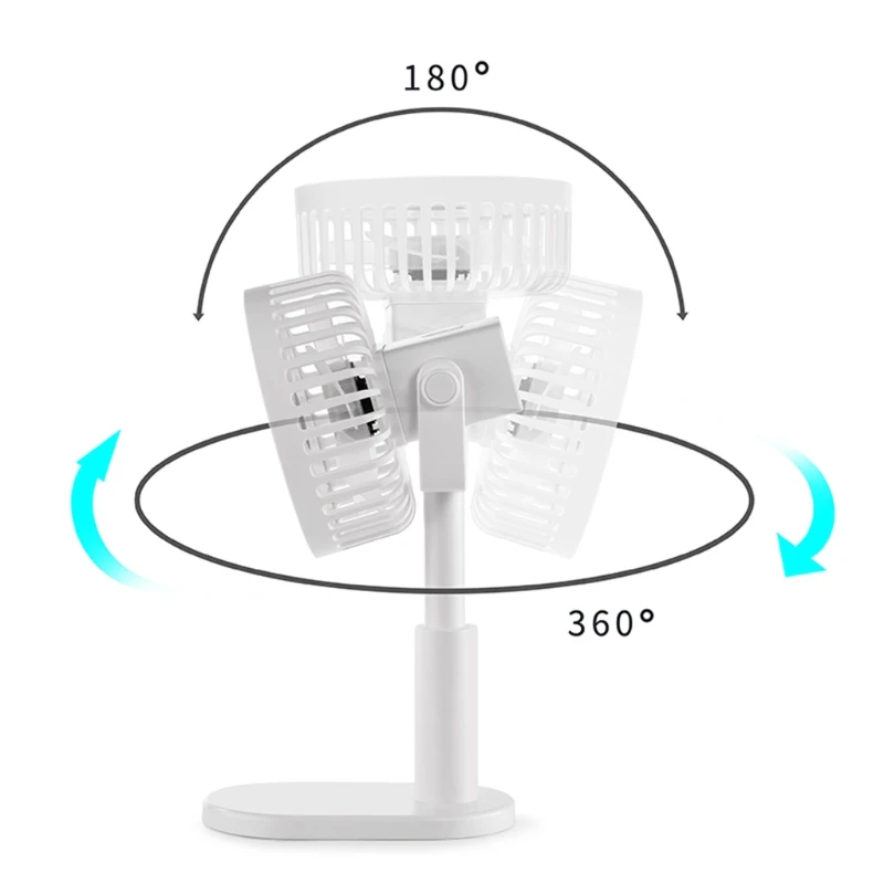 Mini Desk Fan Quiet Table Fan with 3 Gears USB Rechargeable Battery Operated Personal Fan for Office Home
Mini Desk Fan Quiet Table Fan with 3 Gears USB Rechargeable Battery Operated Personal Fan for Office Home