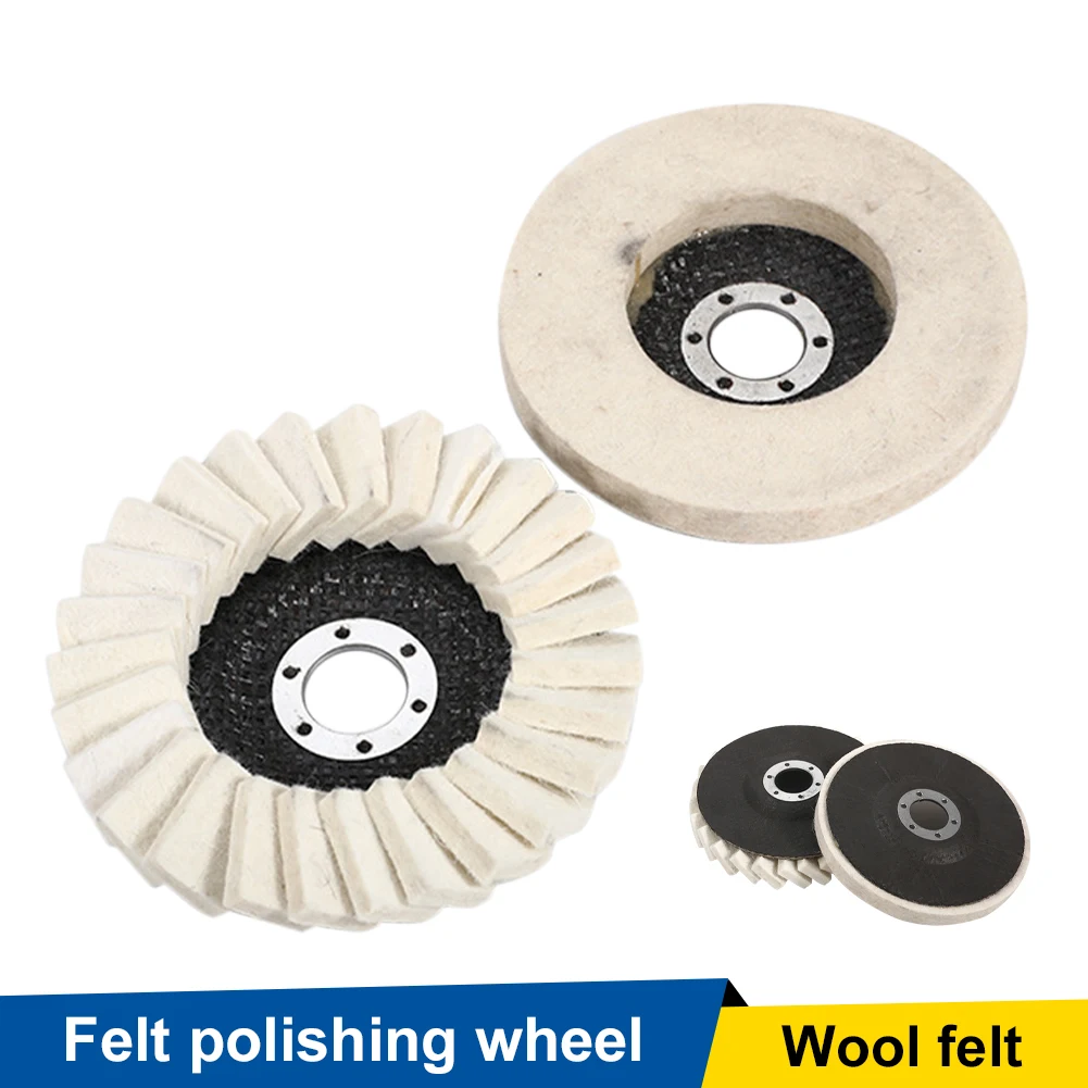 130mm Stianless Steel Wool Felt Flap Polishing Wheel Disc Angle Grinder Buffing Pads For Medical Glass Marble Metal Durable
130mm Stianless Steel Wool Felt Flap Polishing Wheel Disc Angle Grinder Buffing Pads For Medical Glass Marble Metal Durable