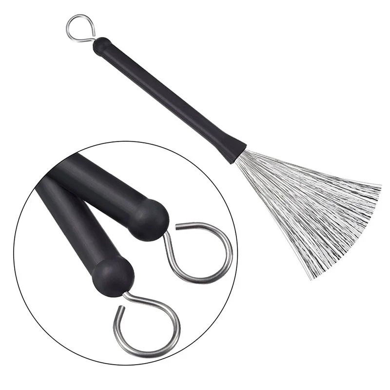 2 Pair Drum Sticks Classic Maple Wood Drumsticks Sets and 1 Pair Drum Wire Brushes Retractable Drum Sticks Brush
2 Pair Drum Sticks Classic Maple Wood Drumsticks Sets and 1 Pair Drum Wire Brushes Retractable Drum Sticks Brush