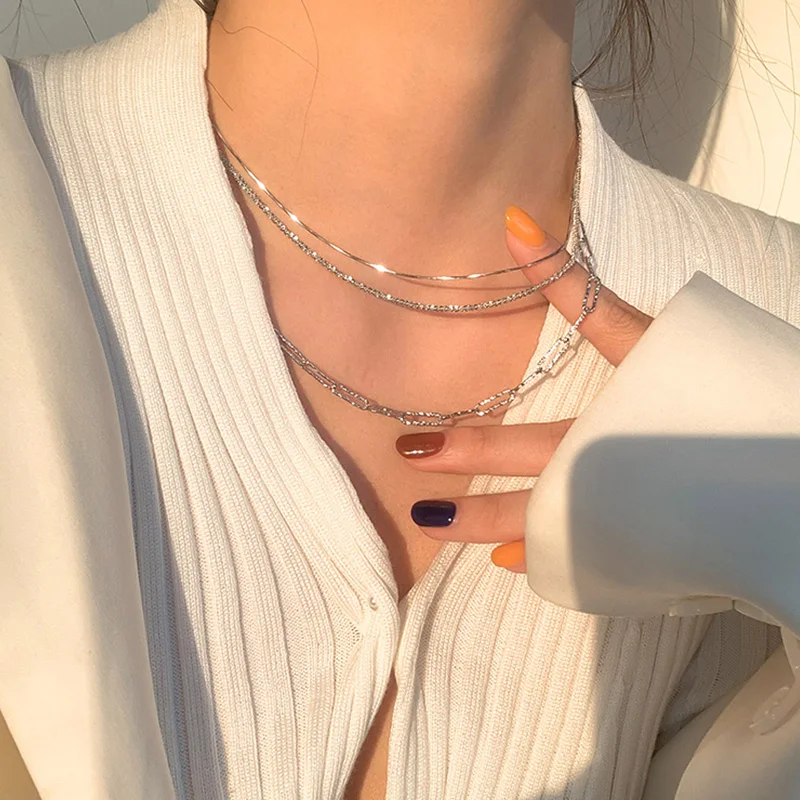 Оригинальное серебро 925 пробы сверкающие ожерелья для женщин, Высококачественная нишевая подсветка, Роскошная искусственная кожа, оптовая ...
Оригинальное серебро 925 пробы сверкающие ожерелья для женщин, Высококачественная нишевая подсветка, Роскошная искусственная кожа, оптовая ...