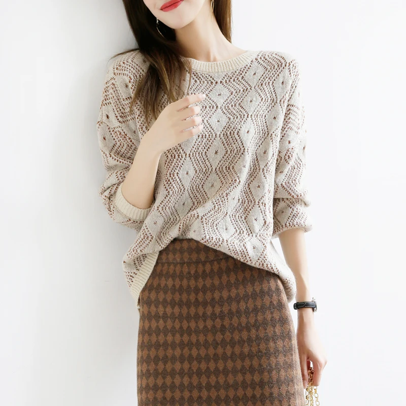 2021 New Winter oversized sweater ladies elegant knitted basic pullover O-neck loose soft cashmere pullover for women
2021 New Winter oversized sweater ladies elegant knitted basic pullover O-neck loose soft cashmere pullover for women