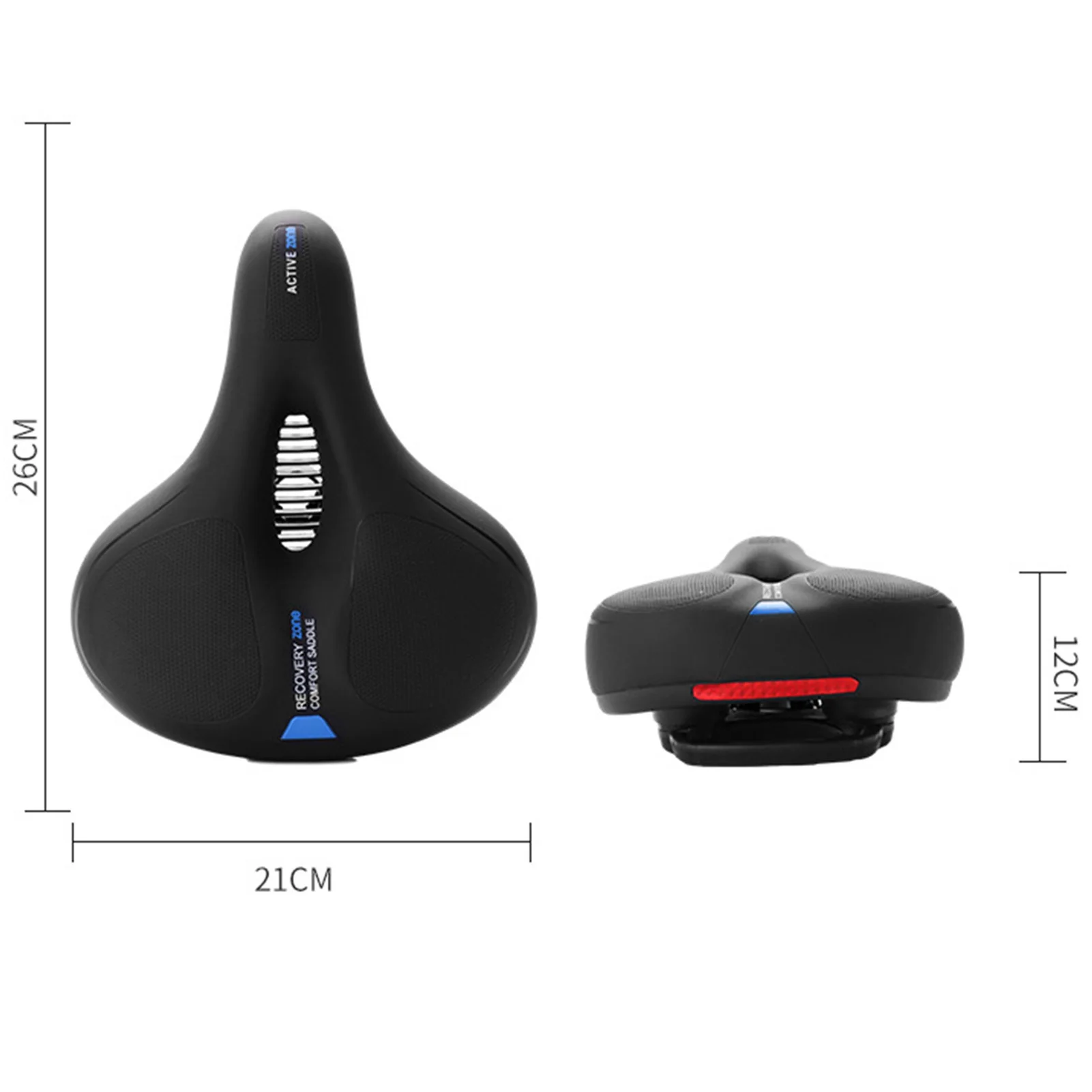 Cycle Saddle Hollow Breathable Comfortable Soft Cycling Bike Seat Saddle Replacement Bike Seat With Reflective Strip For MTB
Cycle Saddle Hollow Breathable Comfortable Soft Cycling Bike Seat Saddle Replacement Bike Seat With Reflective Strip For MTB