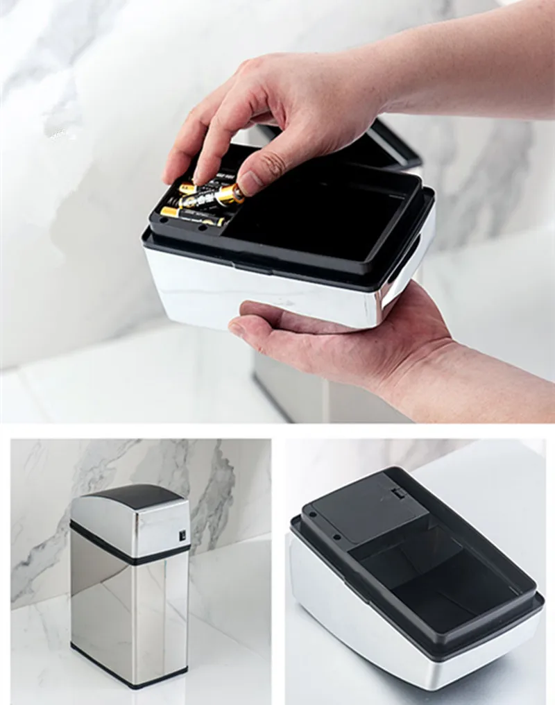Smart Waste Bin Touchless Sensor Automatic Dustbin Big Capacity Kitchen Stainless Steel Trash Can Wide Opening Waste Garbage Bin
Smart Waste Bin Touchless Sensor Automatic Dustbin Big Capacity Kitchen Stainless Steel Trash Can Wide Opening Waste Garbage Bin