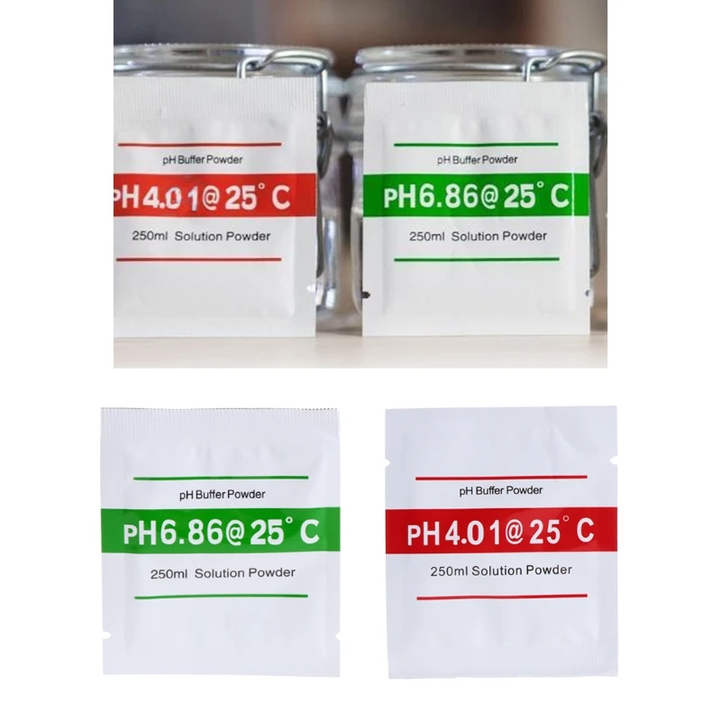 20 Pcs PH Buffer Solution Powder PH For Test Meter Measure Calibration 4.01 6.86 T3EC
20 Pcs PH Buffer Solution Powder PH For Test Meter Measure Calibration 4.01 6.86 T3EC