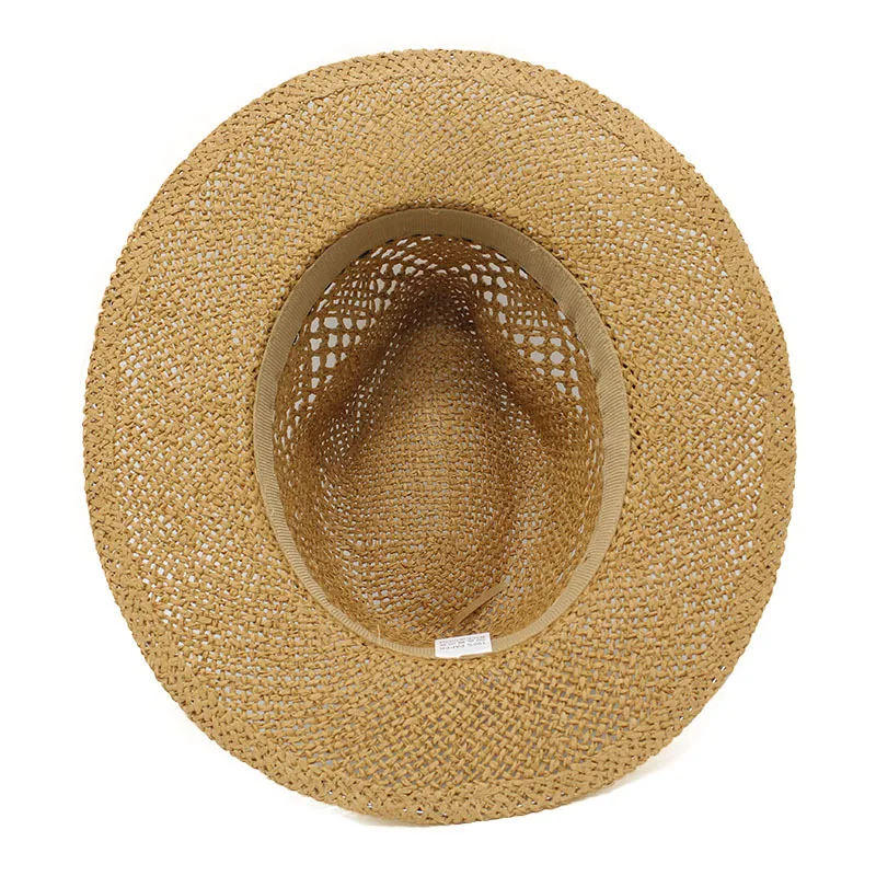 Hand-woven Jazz StrawHat Spring Summer Men Women Outdoor Sun Protection Sun Hat Sunshade Vacation Beach Female Summer Panama Cap
Hand-woven Jazz StrawHat Spring Summer Men Women Outdoor Sun Protection Sun Hat Sunshade Vacation Beach Female Summer Panama Cap