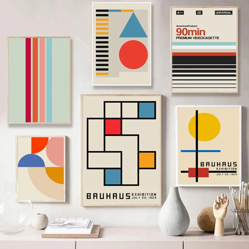Nordic Retro Geometric Pattern Poster Abstract Line Canvas Painting Wall Art Prints Pictures for Living Room Home Cuadros Decor
Nordic Retro Geometric Pattern Poster Abstract Line Canvas Painting Wall Art Prints Pictures for Living Room Home Cuadros Decor