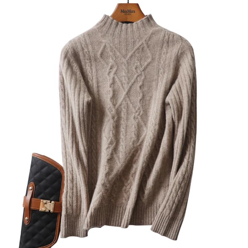 Осень / Зима 2021 Кардиган с воротником под горло, Женский пуловер из 100% чистой шерсти, свитер, свободная, толстая, вязаная, большого размера, вя...
Осень / Зима 2021 Кардиган с воротником под горло, Женский пуловер из 100% чистой шерсти, свитер, свободная, толстая, вязаная, большого размера, вя...