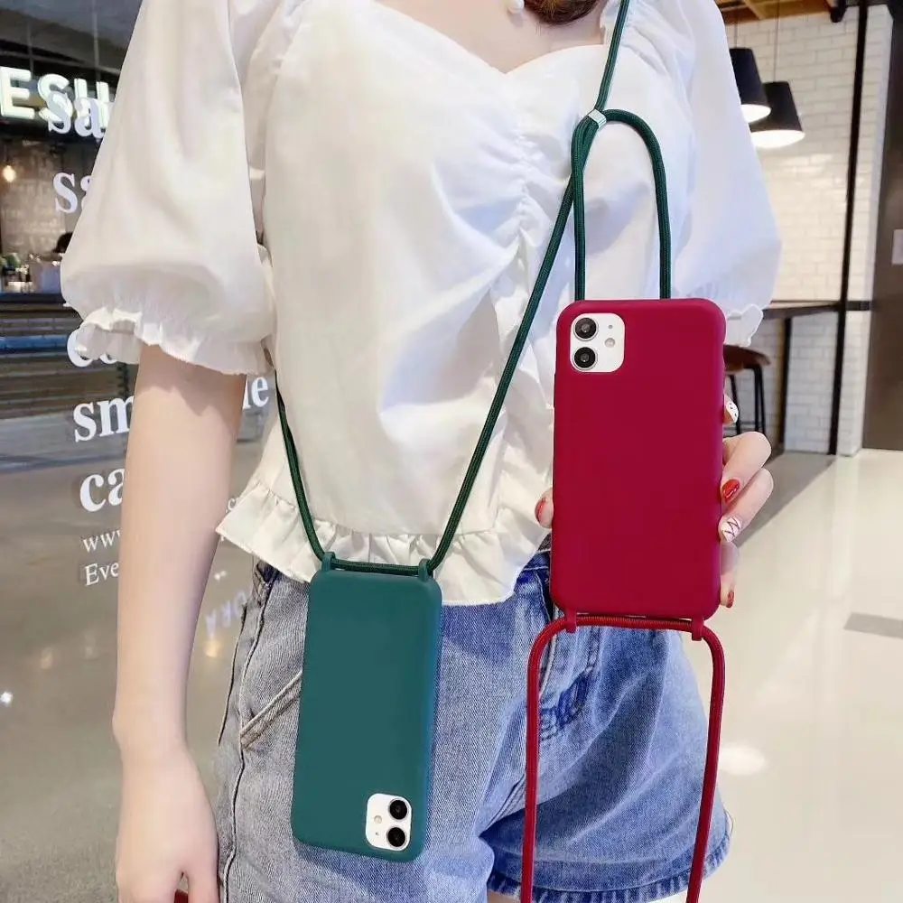 14Pro Novelty Plain Crossbody Strap Sling Phone Case For iPhone13 11 12 XSMAX 78PLUS XR SE2 SE3 6S Soft Cover Body Protection
14Pro Novelty Plain Crossbody Strap Sling Phone Case For iPhone13 11 12 XSMAX 78PLUS XR SE2 SE3 6S Soft Cover Body Protection