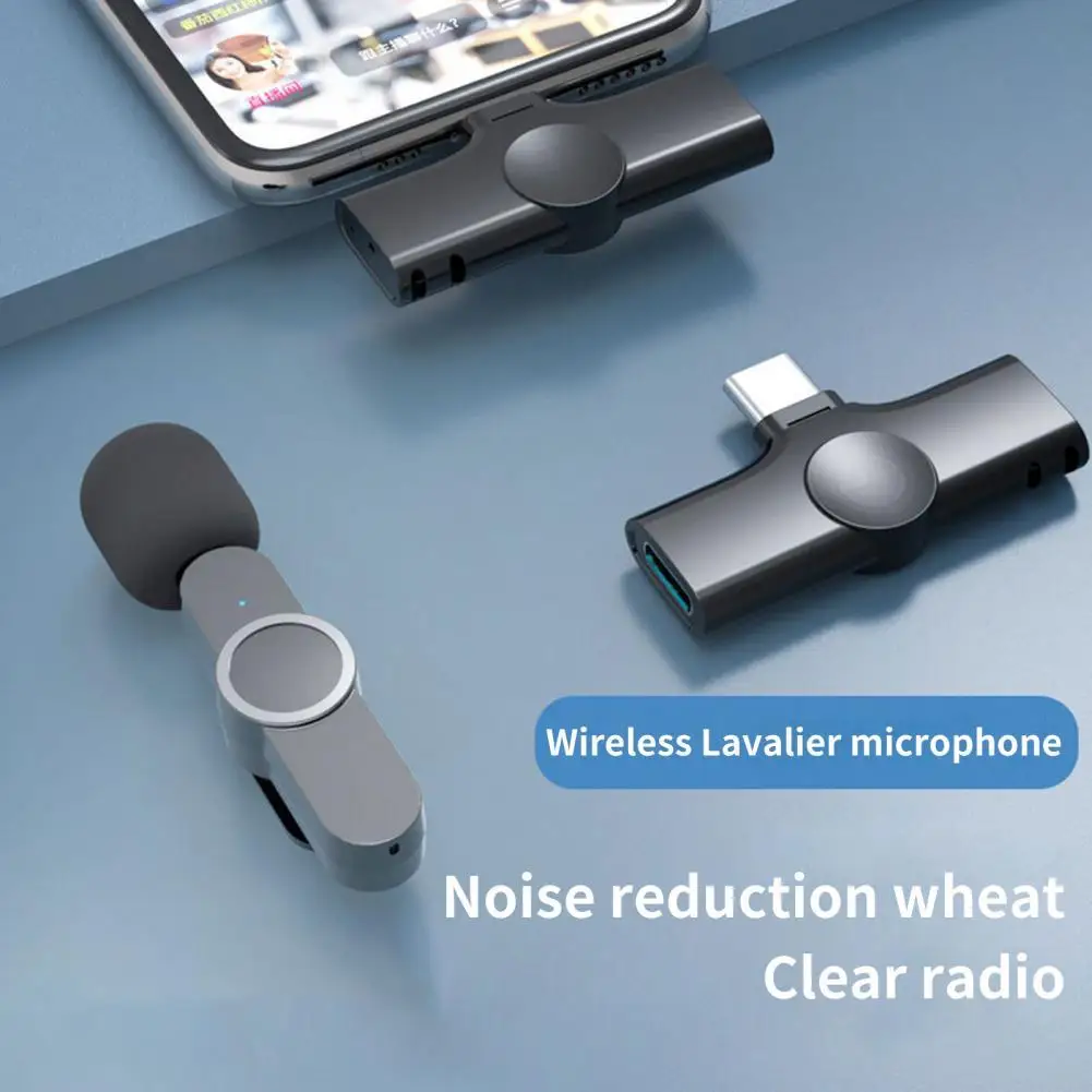 Беспроводной микрофон с дальностью передачи 20 м, совместимый с Bluetooth 5,0
Беспроводной микрофон с дальностью передачи 20 м, совместимый с Bluetooth 5,0