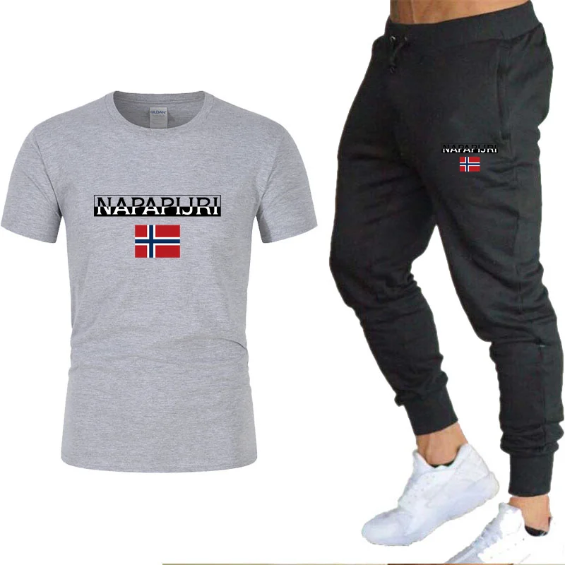 2021 Summer Fashion Leisure Brand Men's Set Tracksuit Sportswear Track Suits Male Sweatsuit Short Sleeves T Shirt 2 Piece Set
2021 Summer Fashion Leisure Brand Men's Set Tracksuit Sportswear Track Suits Male Sweatsuit Short Sleeves T Shirt 2 Piece Set