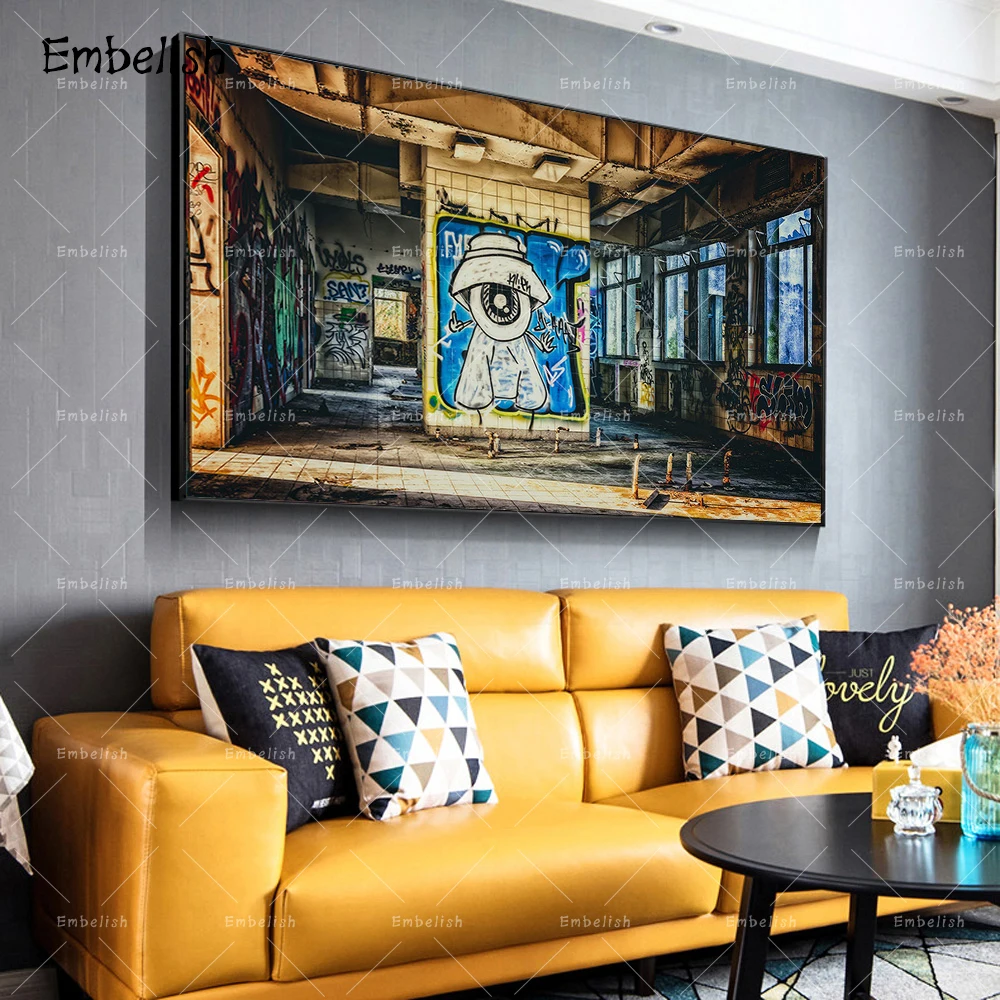 Embelish 1 Pieces Abstract Graffiti Modern Home Decor Wall Art Posters For Living Room HD Canvas Paintings Bedroom Pictures
Embelish 1 Pieces Abstract Graffiti Modern Home Decor Wall Art Posters For Living Room HD Canvas Paintings Bedroom Pictures