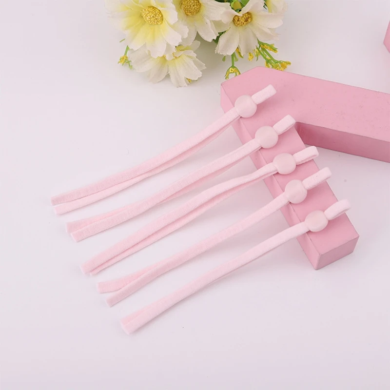 500Pcs/lot high quality soft 5mm Elastic Cord Adjustable Mask Rope Elastic Buckle Bands Used for Breathing make Mask ear strap
500Pcs/lot high quality soft 5mm Elastic Cord Adjustable Mask Rope Elastic Buckle Bands Used for Breathing make Mask ear strap