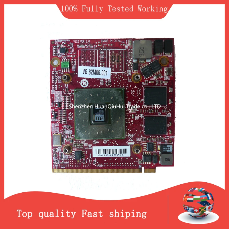 Видеокарта для Acer Aspire 4920G 5530G 5720G 6530G 5630G 5920G ATI Mobility Radeon HD3470 HD 3470 256 Мб|Комплектующие