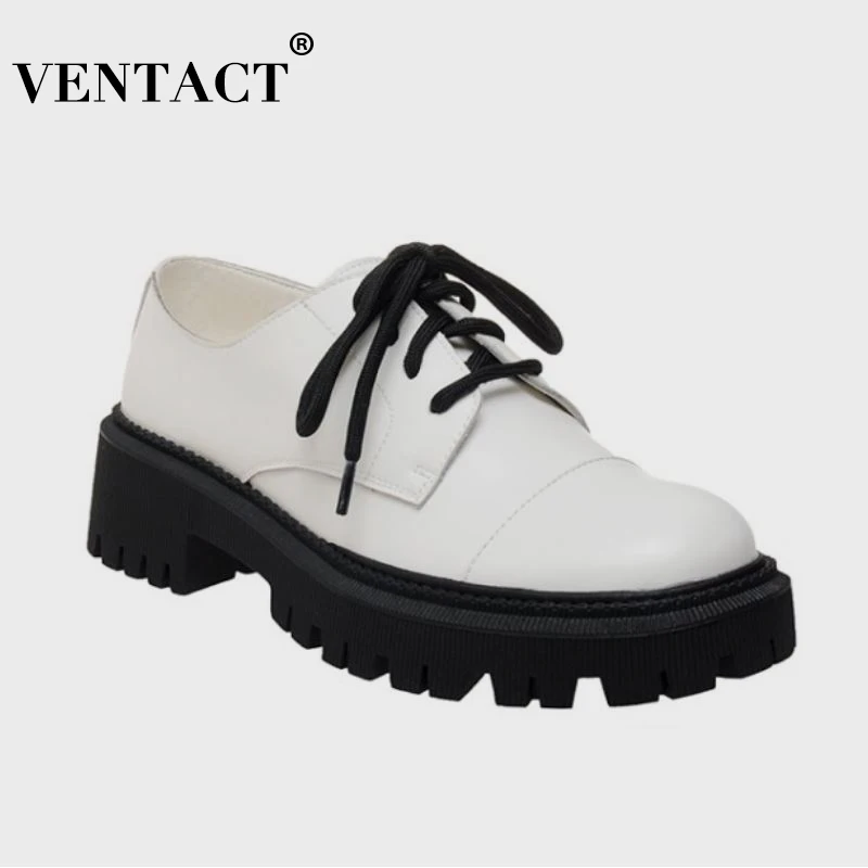 VENTACT Women Flat Shoes Real Leather Lace Up Women Shoes Fashion Simple Ladies Shoes Holidays Women Footwear Size 34-39
VENTACT Women Flat Shoes Real Leather Lace Up Women Shoes Fashion Simple Ladies Shoes Holidays Women Footwear Size 34-39