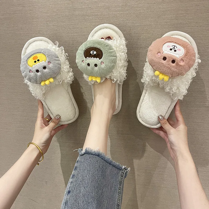 2021 WomenCute Cartoon Slippers Ladies Winter Home Pattern Slippers Indoor House Shoes Female Flat Shoes Thick Heels 2021 New
2021 WomenCute Cartoon Slippers Ladies Winter Home Pattern Slippers Indoor House Shoes Female Flat Shoes Thick Heels 2021 New