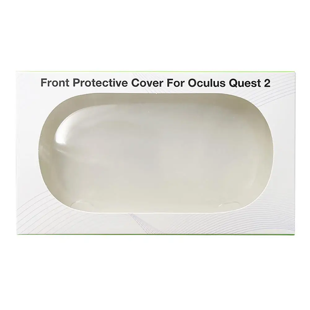 Transparent Anti-scratch VR Headset Front Lens Cover Protective Shell Skin Cover For Oculus Quest 2 Accessories enhance sight
Transparent Anti-scratch VR Headset Front Lens Cover Protective Shell Skin Cover For Oculus Quest 2 Accessories enhance sight