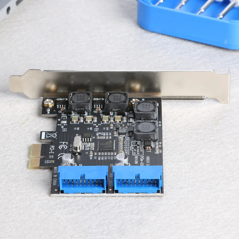 Front PCI-E to 19/20 Pin Header Adapter USB 3.0 PCI Express Expansion Module Portable External Expansion Card Adapter
Front PCI-E to 19/20 Pin Header Adapter USB 3.0 PCI Express Expansion Module Portable External Expansion Card Adapter