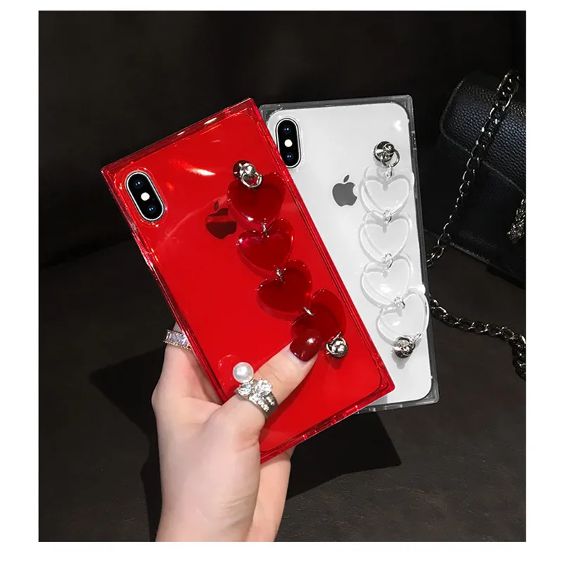 Fashion Cute Love Heart Bracelet Hand Chain Crystal Square Case Cover For Samsung Galaxy S20 Ultra S10E/9 Plus A10/20/50/70 A51
Fashion Cute Love Heart Bracelet Hand Chain Crystal Square Case Cover For Samsung Galaxy S20 Ultra S10E/9 Plus A10/20/50/70 A51