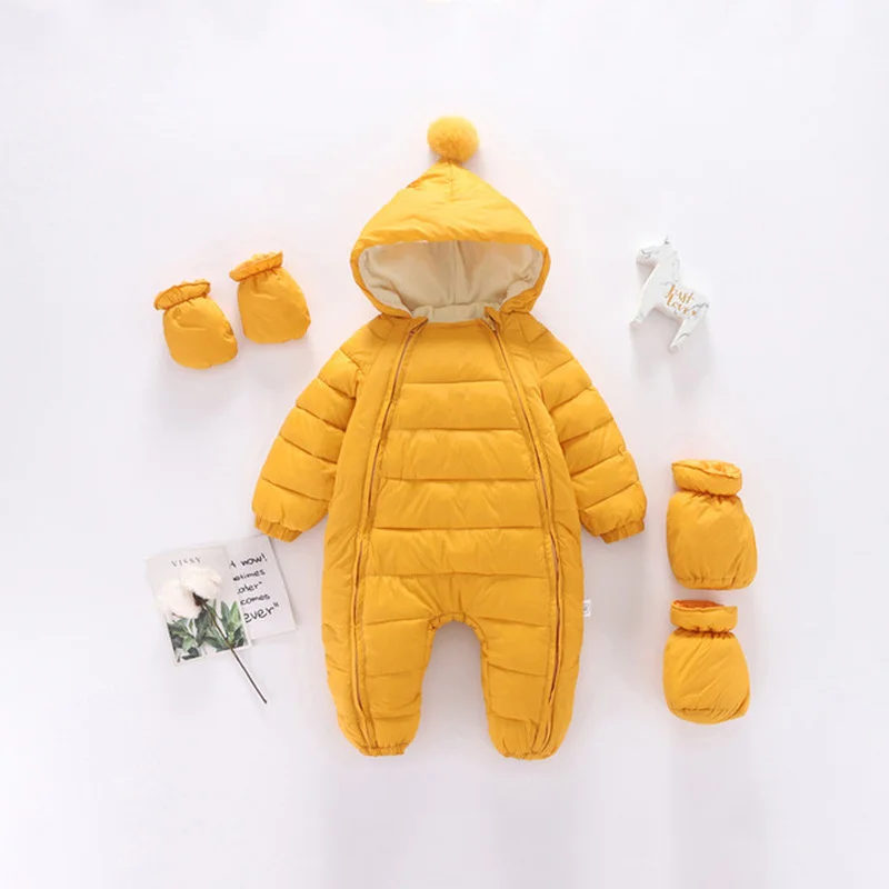 Baby Winter Snowsuit Plus Velvet Thick Baby Boys Jumpsuit 0-2 Years Newborn Romper Baby Girls Overalls Toddler Coat
Baby Winter Snowsuit Plus Velvet Thick Baby Boys Jumpsuit 0-2 Years Newborn Romper Baby Girls Overalls Toddler Coat