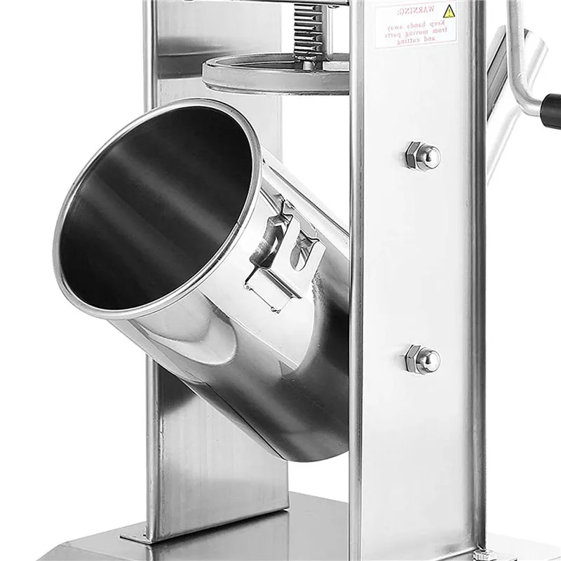 5L Homemade Sausage Stuffer Stainless Steel Sausage Filling Machine Sausage Syringe Meat Filler Sausage Maker
5L Homemade Sausage Stuffer Stainless Steel Sausage Filling Machine Sausage Syringe Meat Filler Sausage Maker