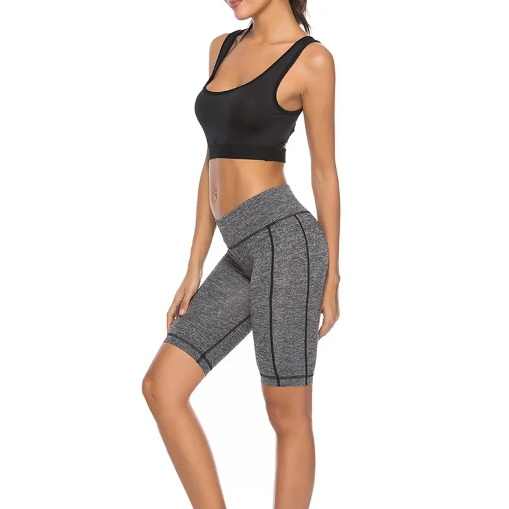 Женские Удобные Компрессионные трико для бега, брюки, высокоэластичная спортивная одежда, Леггинсы для йоги и бега, полубрюки с карманами 
Женские Удобные Компрессионные трико для бега, брюки, высокоэластичная спортивная одежда, Леггинсы для йоги и бега, полубрюки с карманами