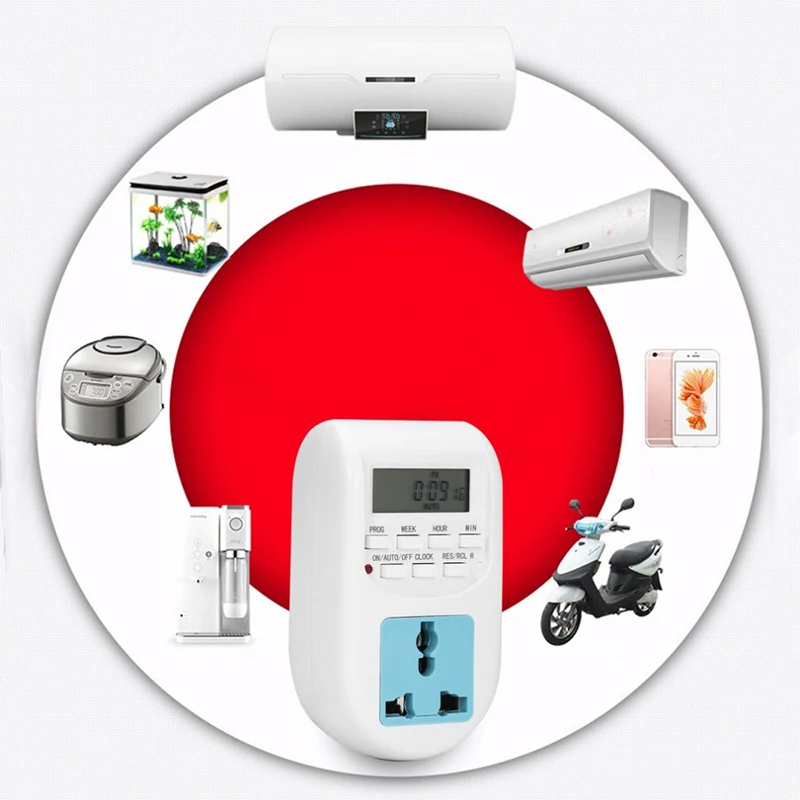 EU Plug Smart Socket Energy Saving Programmable Electronic Timer Socket Digital Timer Switch Household Appliances For Home
EU Plug Smart Socket Energy Saving Programmable Electronic Timer Socket Digital Timer Switch Household Appliances For Home