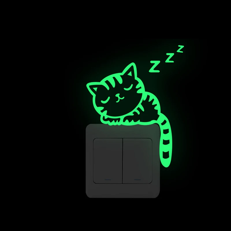 Suchme Luminous Switch Wall Stickers Cartoon Cat Dog PVC Wall Stickers for Kids and Adult Nursery Bedroom Living Room Decoration
Suchme Luminous Switch Wall Stickers Cartoon Cat Dog PVC Wall Stickers for Kids and Adult Nursery Bedroom Living Room Decoration