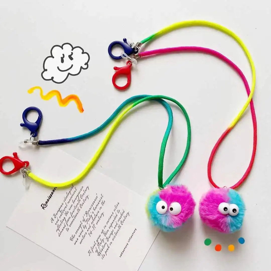 Ожерелье с нейлоновым шнурком для очков и наушников
Ожерелье с нейлоновым шнурком для очков и наушников