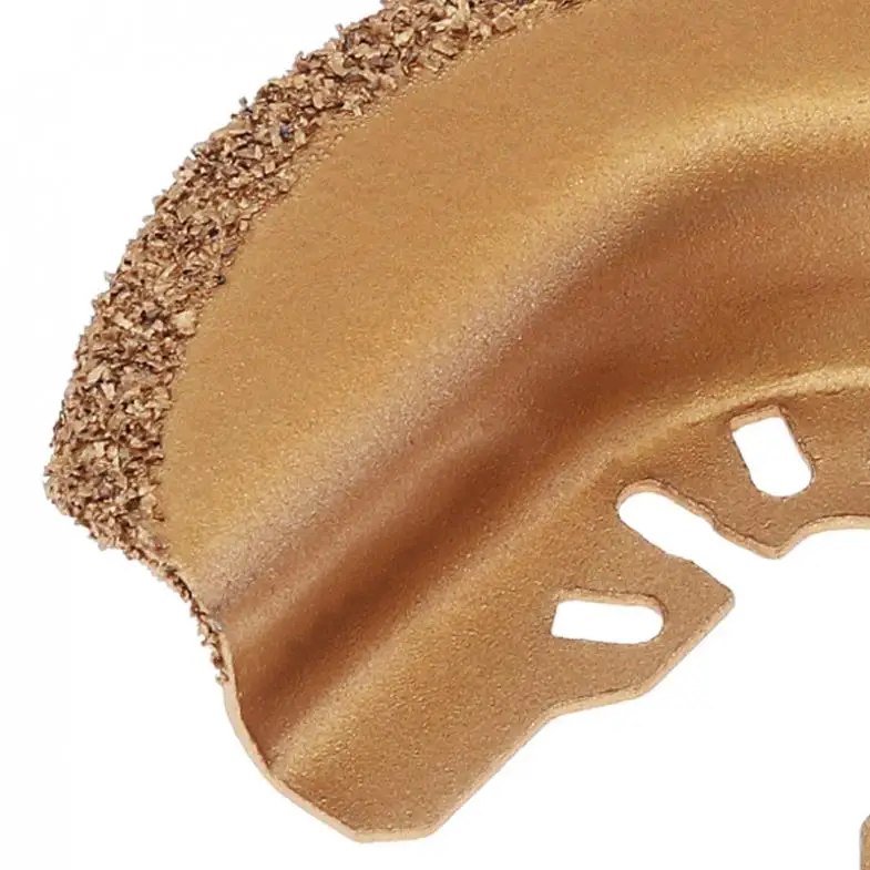 65mm Gold Cemented Carbide Semicircular Saw Blade Power Tool Accessories Fit for Wood Cutting / Sheet Grinding /PVC Cutting
65mm Gold Cemented Carbide Semicircular Saw Blade Power Tool Accessories Fit for Wood Cutting / Sheet Grinding /PVC Cutting