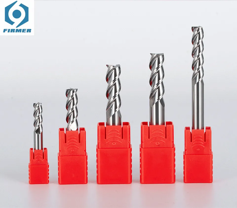 3PCS Cutting Aluminum HRC55 3 Flute Cnc Milling Cutter Carbide End Mill For Aluminum Copper Processing Metal Cutter Endmill
3PCS Cutting Aluminum HRC55 3 Flute Cnc Milling Cutter Carbide End Mill For Aluminum Copper Processing Metal Cutter Endmill